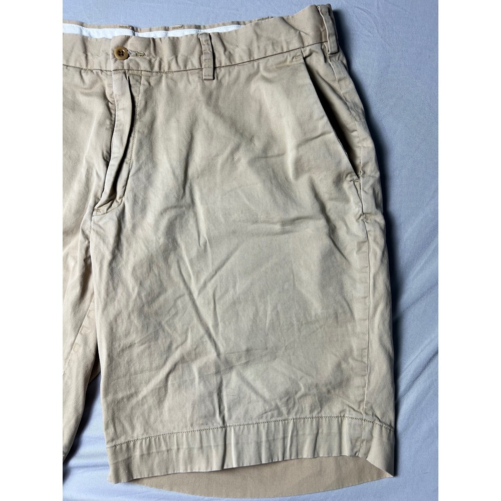 Polo Ralph Lauren Mens 36 Khaki Stretch Classic Fit Chino Shorts Cotton Blend - Picture 8 of 12